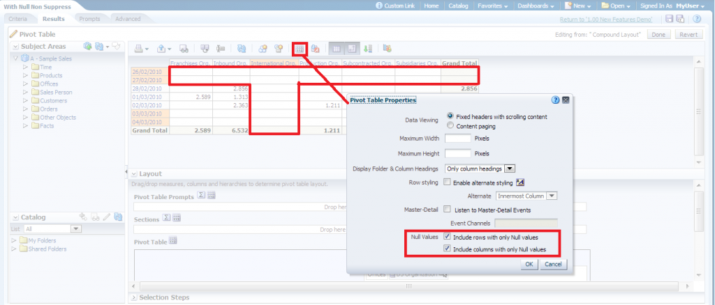 new features OBIEE