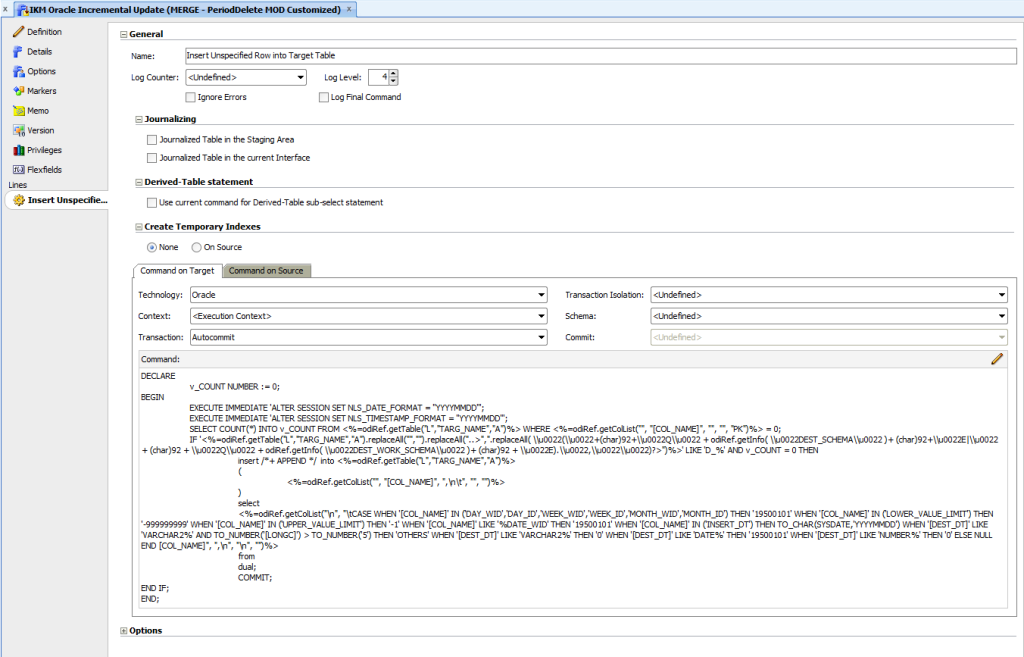 Oracle Data Integrator