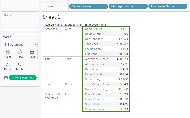 Figure 6: Cross-Database Join Tableau 10