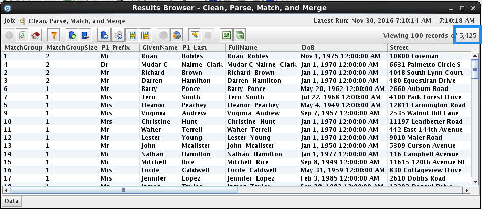 Data Quality Series – Data De-duplication with EDQ