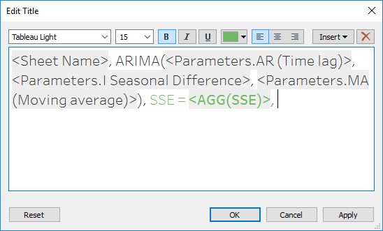 Advanced analytics: Tableau + Python