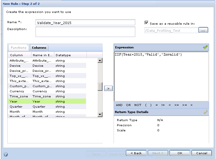 Data Quality Series - Profiling with Informatica