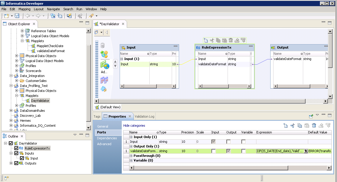 Data Quality Series - Profiling with Informatica