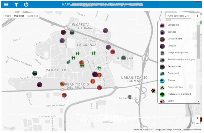 Developing Geographic Visualisations with Google Maps JS API