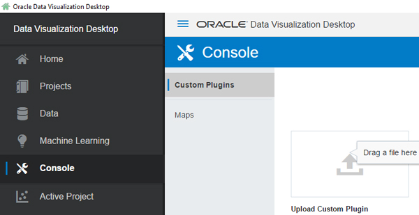 Oracle data visualization deals desktop machine learning