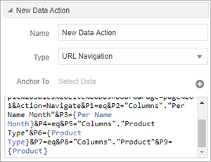 Typing the OAC URL that will allow the user to navigate to OBI