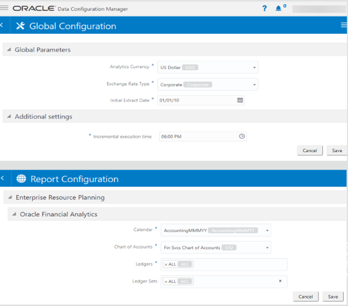 Data pipeline Configuration