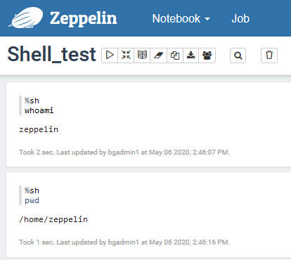 Screenshot Shell