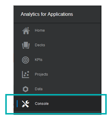 FAW console