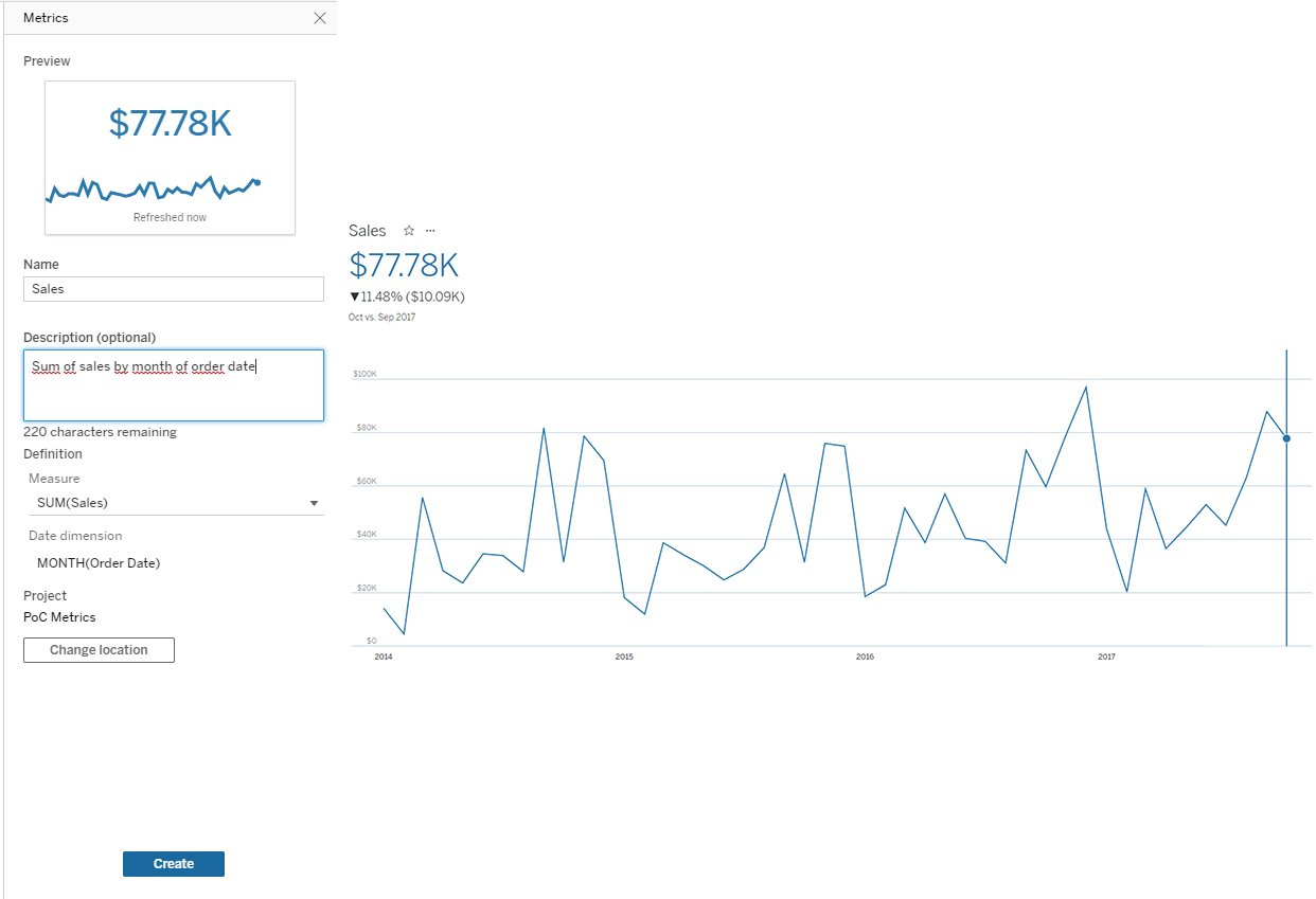 Tableau Metrics image 5