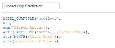 Prediction function using Gaussian process regression