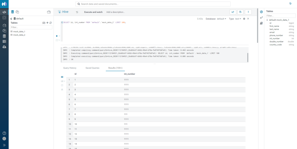 Querying redacted numerical data.