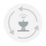 Telecomunications icon grey