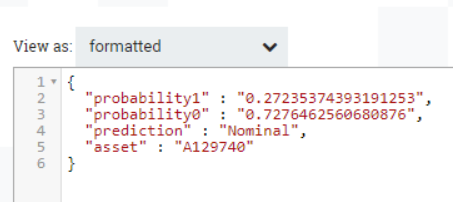 Example of flowfile coming out of the AttributesToJSON processor