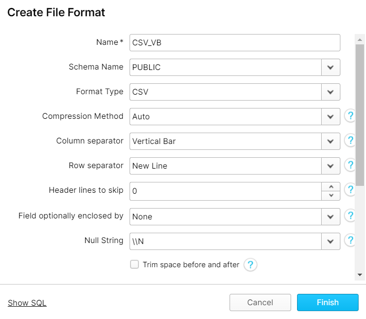 create file format 1