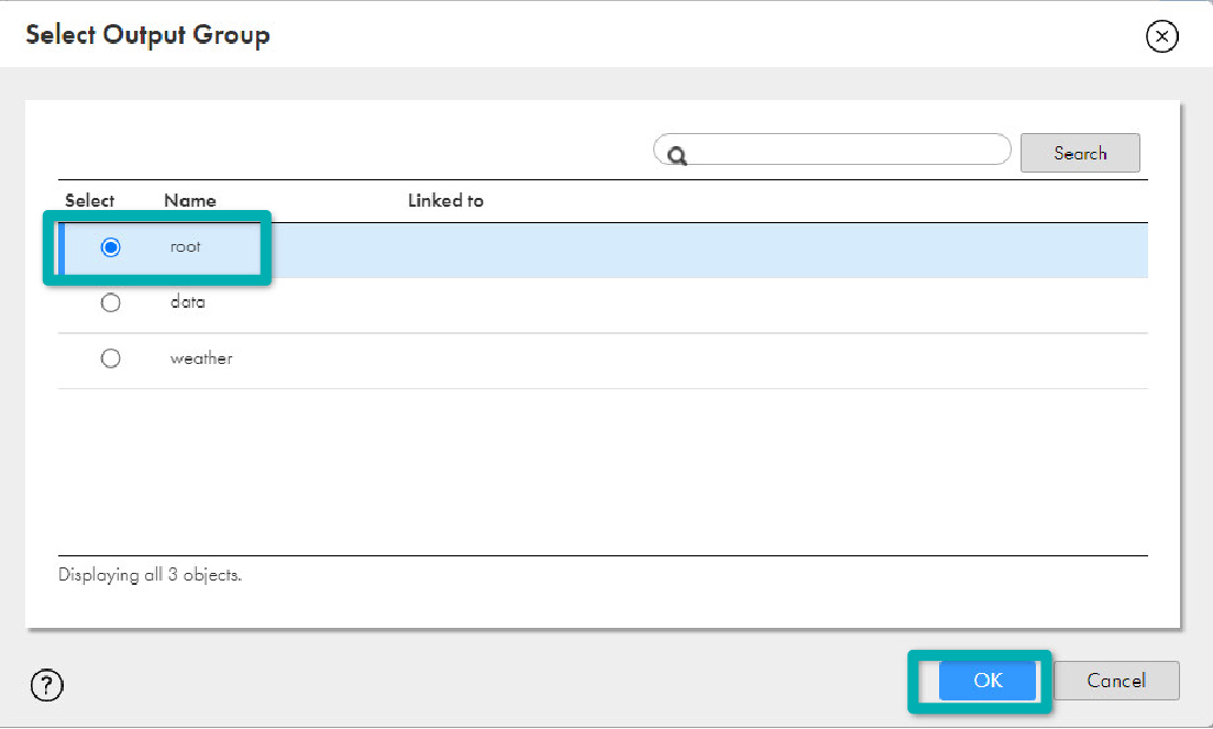 Select Root screenshot
