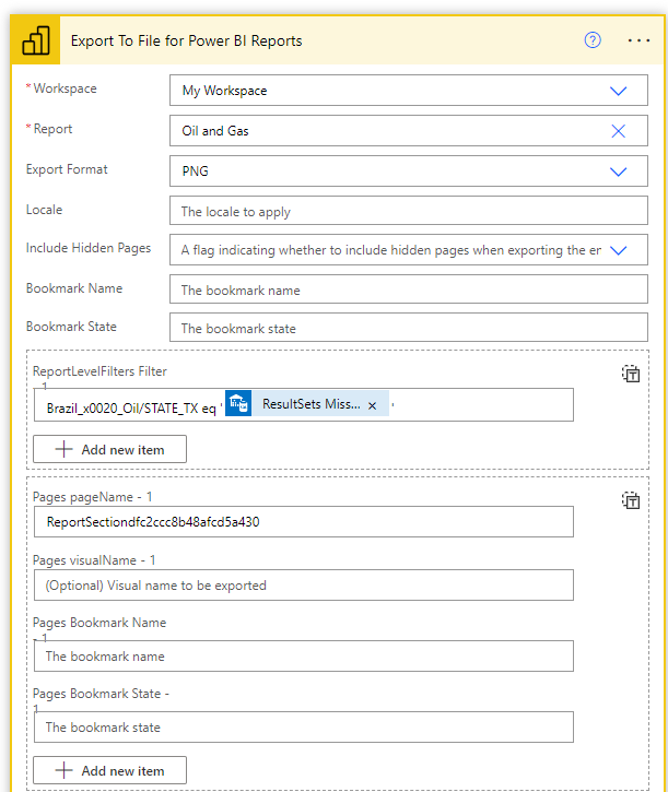 export the Montlhy Trends page filtered by State