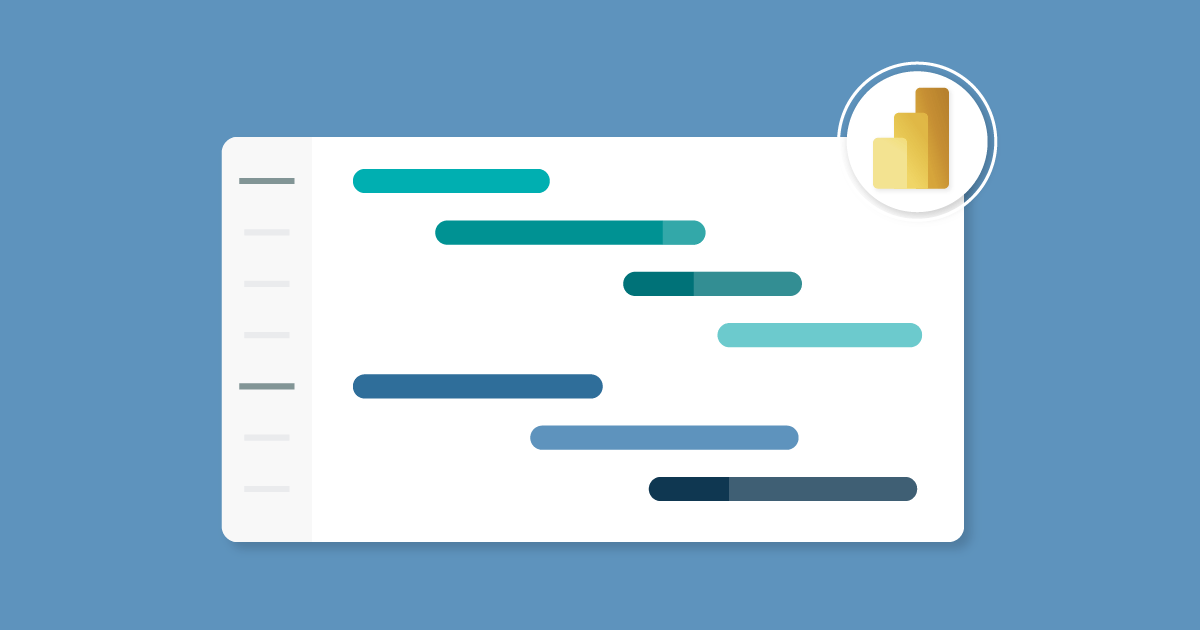 Gantt Chart in Power BI