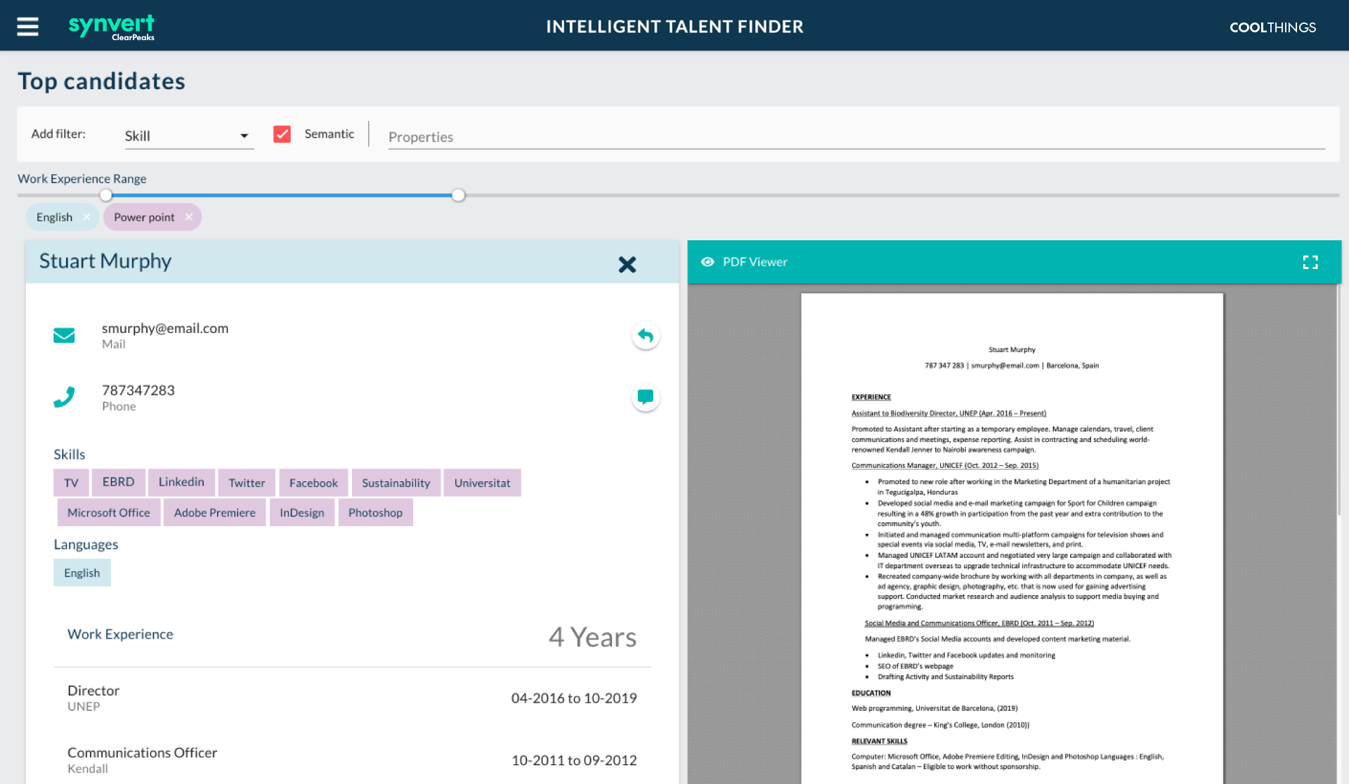 Intelligent Talent Finder Pill