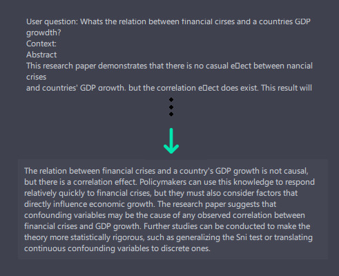 QnA correct info