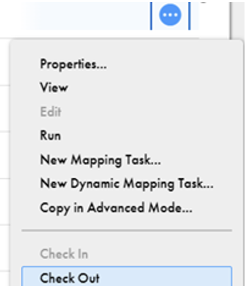 Asset submenu 2