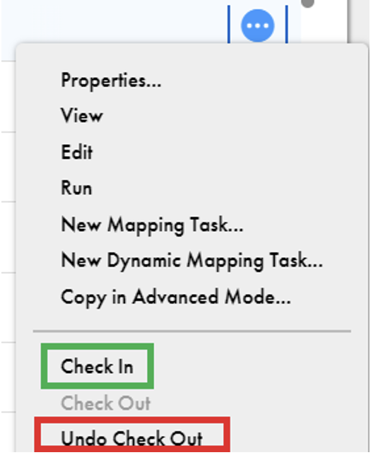 Asset submenu 3