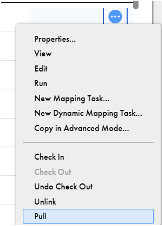 Asset submenu 4
