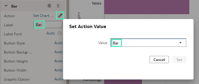 Button Bar: Bar control