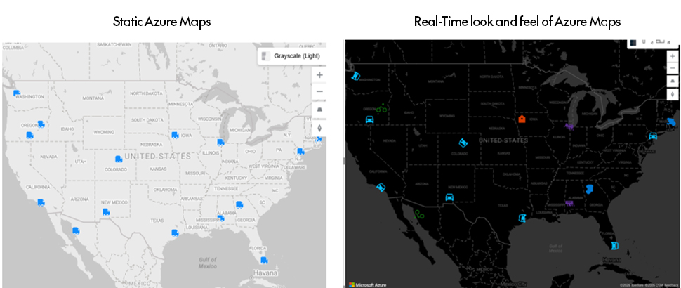 Azure Maps Comparison
