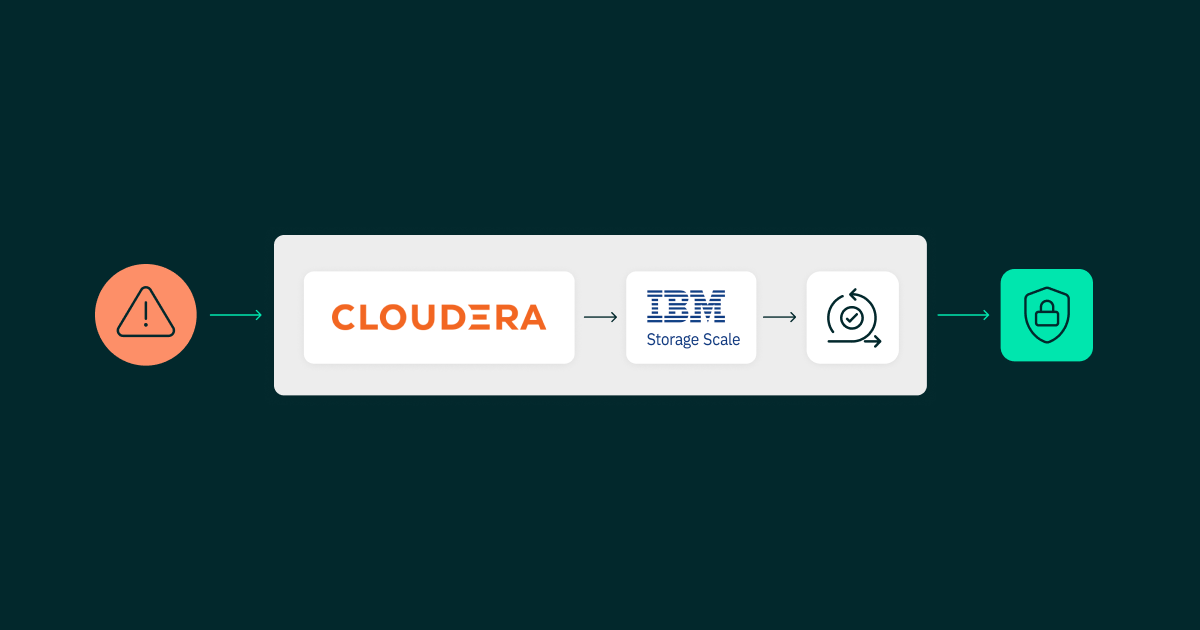 Disaster Recovery for the Cloudera Ecosystem using IBM Storage Scale
