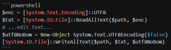 Preventing character corruption (mojibake) in TMDL files